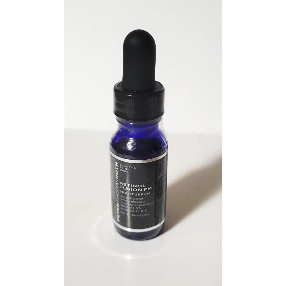 Peter Thomas Roth RETINOL FUSION PM NIGHT SERUM Anti Aging 0.4 fl oz NEW